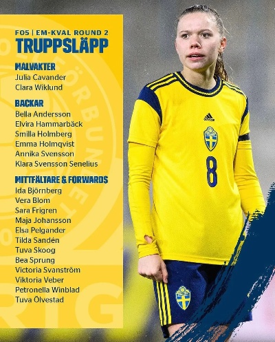 欧洲杯瑞典球员大名单发布！中国球迷翘首以盼